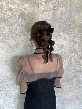 ヘア アトリエ エマ(hair latelier [emma]) 網おろしツインarrange