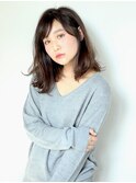 【K-two】ラフなアンニュイカ-ル大人casual☆小顔ふわミディHair