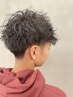 【ショートヘアにお勧め】似合わせカット+デザインパーマ　￥11500→