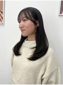 韓国レイヤー 顔周りカット