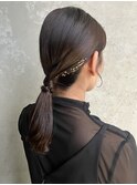 上品×オシャレ　お呼ばれヘアセット