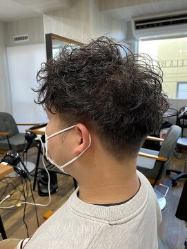 テーラヘアー 草加店(TELAHAIR) アップバング×ニュアンスパーマ【TELA草加】