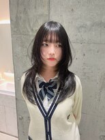 ロンドルピナス 小倉(Lond Lupinus)&nbsp;ブルーブラック/ワイドバング/美髪のススメ/外ハネボブ/北九州