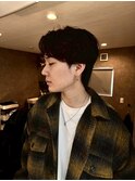 韓国マッシュ/ナチュラルパーマ/メンズ/ラフ/船橋/京成船橋