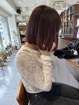 ドレープ(Dreap) 【nanoka】ワインレッド