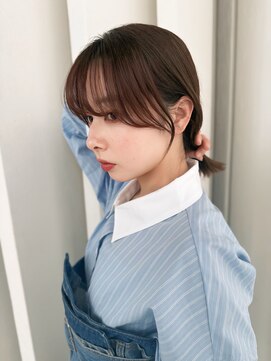 ヘアメイク シュシュ(Hair make chou chou) 顔まわりカット/毛流れ/ボブ/結べるボブ