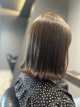 外ハネミディアムスタイル