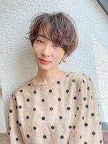 ナツヤ(NATSUYA) 前髪ありショートひし形ショートボブ30代40代