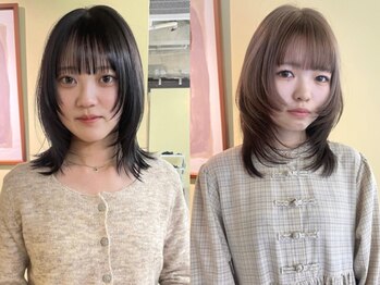 ロジェ(loje)の写真/繰り返すたび若々しく艶やかに。頭皮から美髪を育む、水素カラーで白髪染めと同時にエイジングケア♪