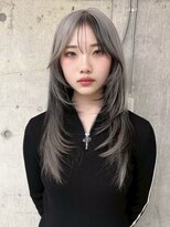 ソル バロール 表参道(SOL .valor)&nbsp;ハイトーンカラーペールピンクシルバーホワイトブロンドレイヤー