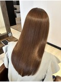 アッシュブラウン×プレミアム美髪トリートメント