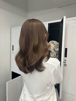 ペレ 渋谷(PELE)&nbsp;ミディアムヘア/暗めカラー/グランマッシュ/渋谷