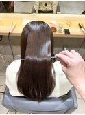 髪質改善ストレート