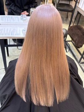 ルーブ トウキョウ(Loob. TOKYO) ブリーチ1回でつくる　"ミルクティーベージュ"