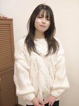 Idk レイヤーカット/ナチュラルなヘア/フワッとした質感◎