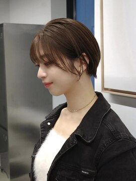 アッシュベージュショート