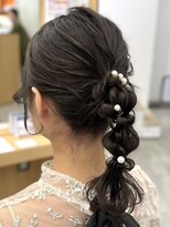 オレンジ梅田店(ORANGE)&nbsp;ポニー編みおろし/アレンジ/結婚式