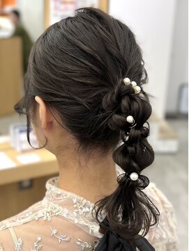 オレンジ梅田店(ORANGE) ポニー編みおろし/アレンジ/結婚式