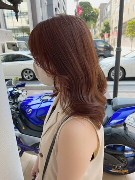 ルッソ チアロ(Lusso chiaro) ヨシンモリ/ピンクブラウン/ゆるふわ巻き/大人かわいい