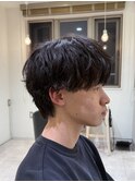 ゆるふわ韓国シャドウパーマスタイル