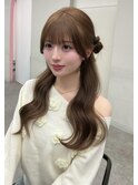 (licca内堀)ダブルカラー×ベージュカラー×春カラー