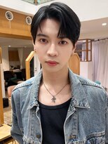 バイオレット 表参道店(Violet) カルマヘアセンターパートダウンパーマ韓国ヘアメンズIB-73