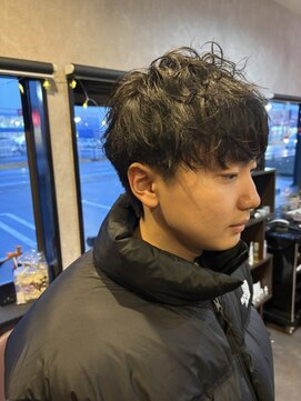 メルシー(merci) 【merci古河店】束間マッシュ×シャドウパーマ