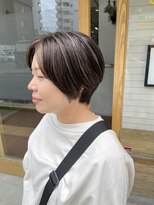 ヘアーサロン グラブ(hair Salon grab)&nbsp;立体感ハイライトショート