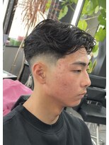 ヘアーラボ 樟葉(Hair Labo) グラデーションヘア スキンフェード 枚方 南樟葉