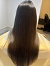【学割U18】カット+髪質改善美髪ストレート