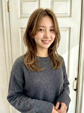 アロマ ヘアー ルーム 新宿3号店(AROMA hair room) イメチェン/前髪/レイヤーカット/くびれレイヤー 韓国巻き/新宿