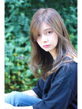 リークフー(Ree cu fuu) 大人可愛いレイヤーカット◎ブリーチなしカラーで夏透明感