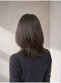 イメチェン/艶カラーレイヤーカット/前髪/[表参道/原宿]