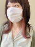 【イメチェンクーポン♪】カット+ポイントイヤリングブリーチ+カラー