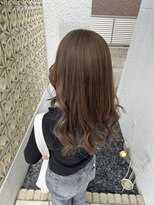 ワクヘアー(WaKu hair)&nbsp;ブリーチなしダブルカラー×オリーブブラウン