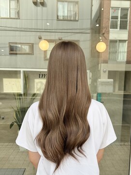 コレル(KORELLE) ブリーチを活かした柔らかミルクティーベージュ♪