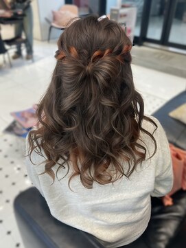 キーン 吉祥寺店(keen) 【AYAKA】リボンヘアアレンジ
