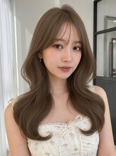 ユーフォリア 青山(Euphoria)&nbsp;大人可愛い透明感カラーショコラブラウン似合わせレイヤー
