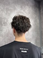 スピン 本八幡(SPIN)&nbsp;MEN’S HAIR/サーフカール/刈り上げセンターパート/本八幡