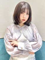 ロンド レイ 立川(Lond Ray) レイヤーボブ/ミルクティーベージュ/髪質改善/顔周り/立川
