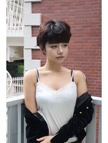 アンブル リュクス 池袋(amble luxe)&nbsp;アンニュイマッシュショートボブ