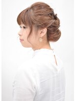 ヘアークリアー 草加&nbsp;ラフなのにしっかりまとまるアップ