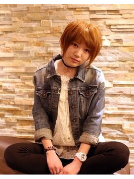 ヘアーラウンジ アンフィ 井土ヶ谷(Hair Lounge Anphi) 【Anphi】大人かっこいいショート☆