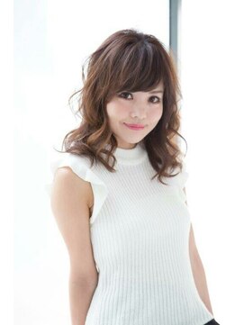 アッシュ 日野店(Ash) 大人愛され無造作ミディ