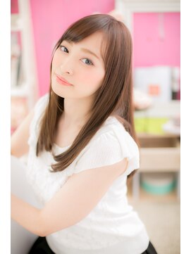 ミック ヘアアンドビューティー 大山店(miq  Hair&Beauty) 間違いナシ！の王道♪フェミニンストレートb