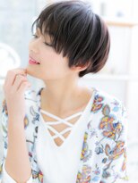 モッズヘア 越谷(mod's hair)&nbsp;クリアカラー前下がり小顔マッシュヘアa越谷20代30代!