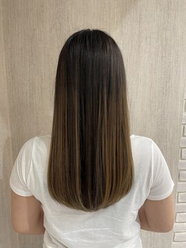 アルーシェ 心斎橋(Alushe) ブラウンバレイヤージュ