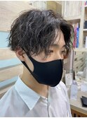 ソフトツイストスパイラル　センターパート　