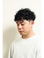 レンゲン(LENGEN)&nbsp;メンズかき上げニュアンスマッシュサイドパート韓国マッシュ