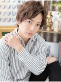 くせ毛風パーマでセクシー★かき上げヘアa志木10代20代30代
